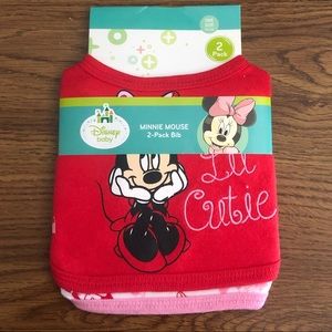 Baby bibs bundle Christmas/Minnie mouse